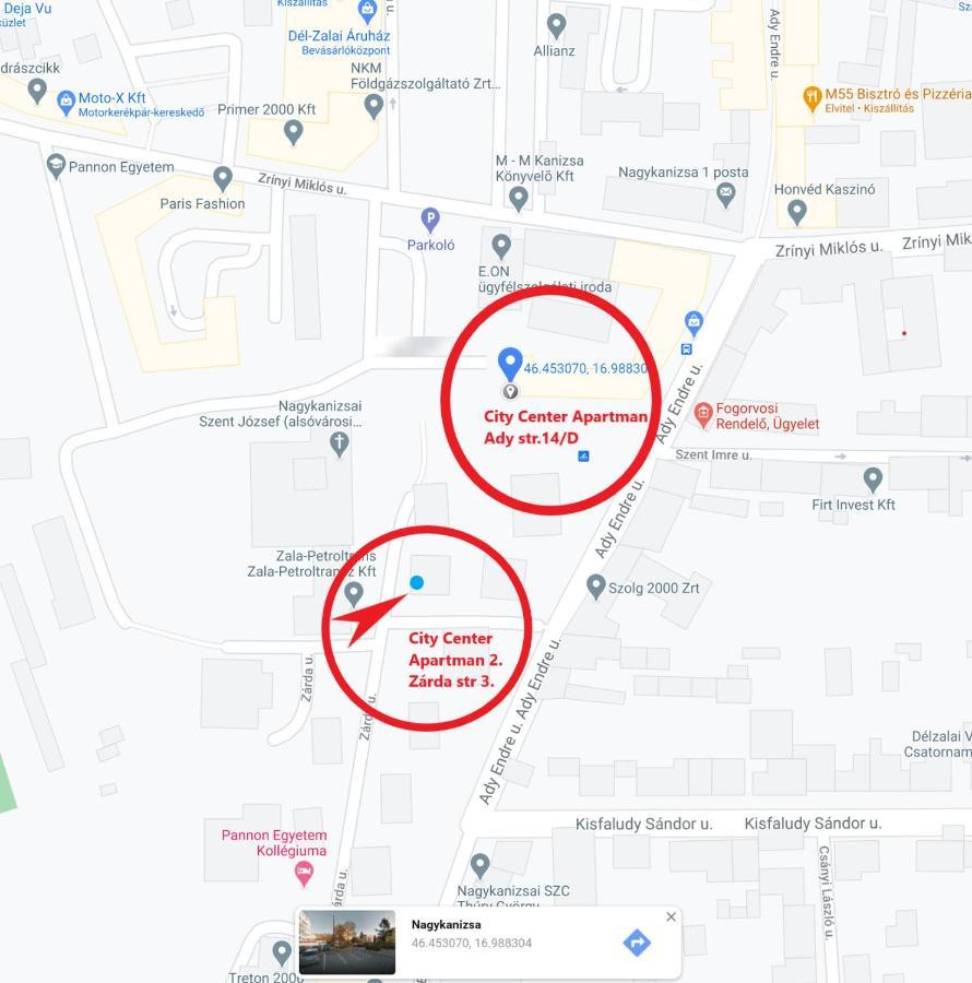 City Center Apartman 2. 나지카니자 외부 사진